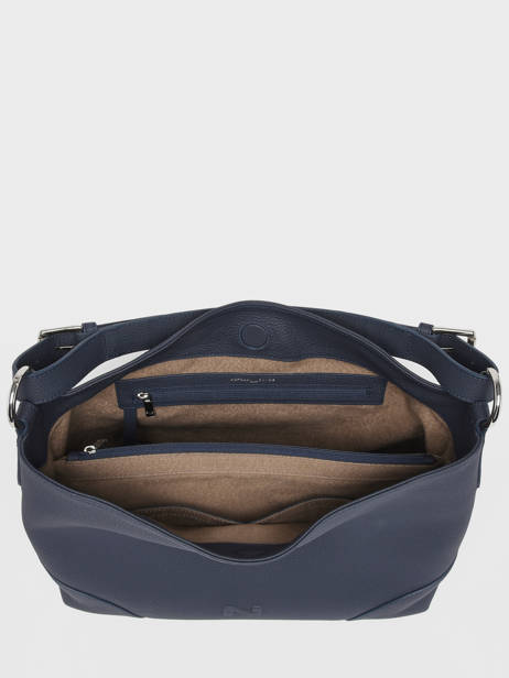 Schoudertas Tango Bis Leder Nathan baume Blauw nathan 52 ander zicht 3